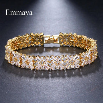 Exceptional AAA+ CZ Charm Bracelet & Bangle - Best Online Prices by Jewellery Supermarket - The Jewellery Supermarket